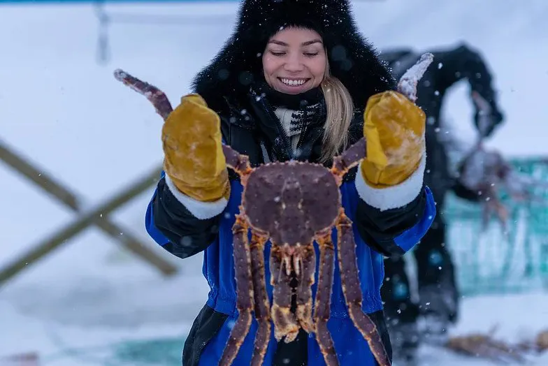 冰雪之旅・鮮活帝王蟹的北國風情